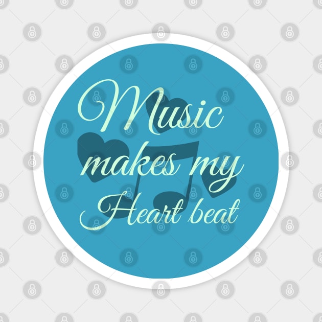 Music Lover gifts Magnet by Courtney's Creations